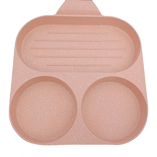 Frigideira 18cm Grill 3 Em1 Style Cook Quartzo